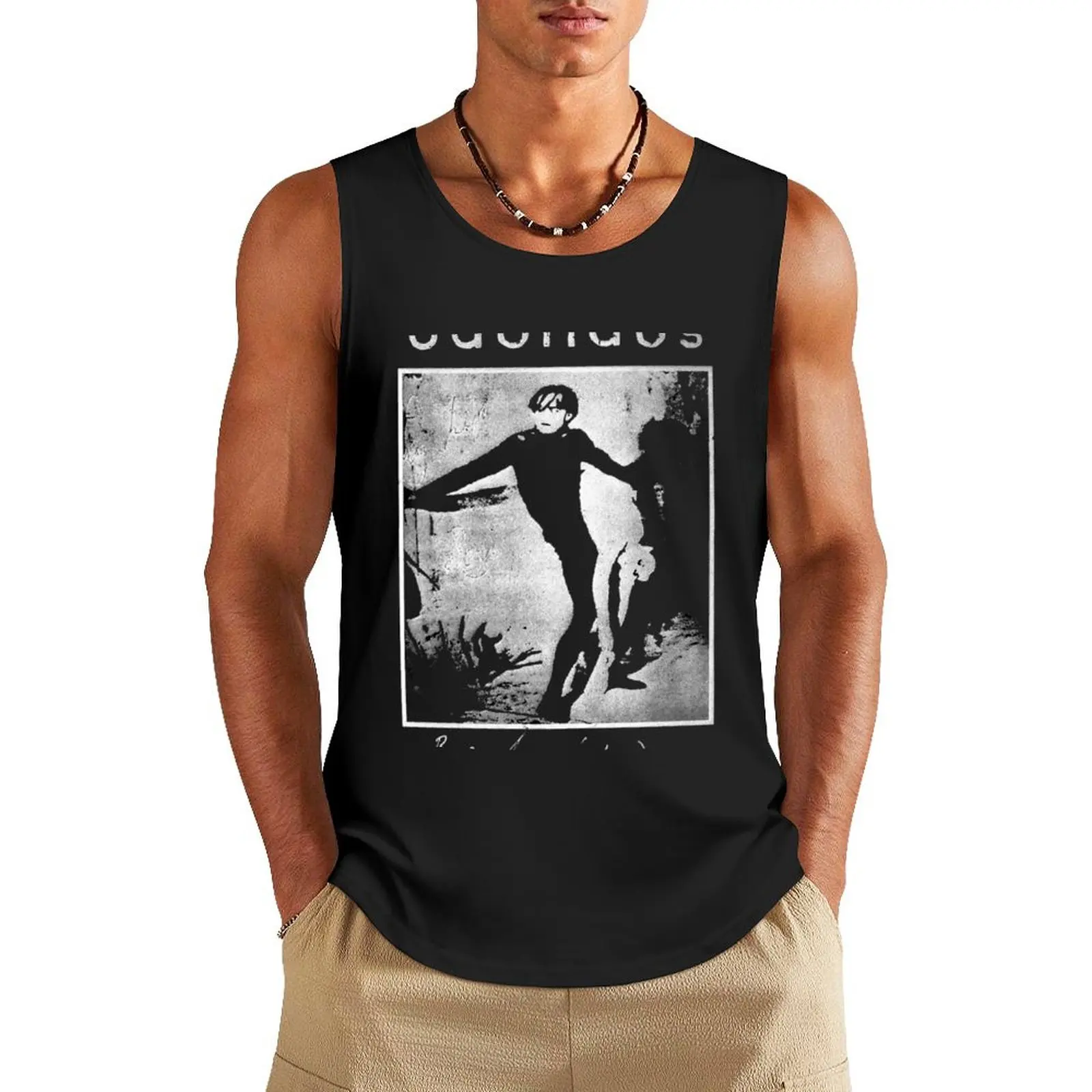 

bauhaus Tank Top t-shirt gym man sleeveless shirt man gym T-shirt Men's gym cute tops