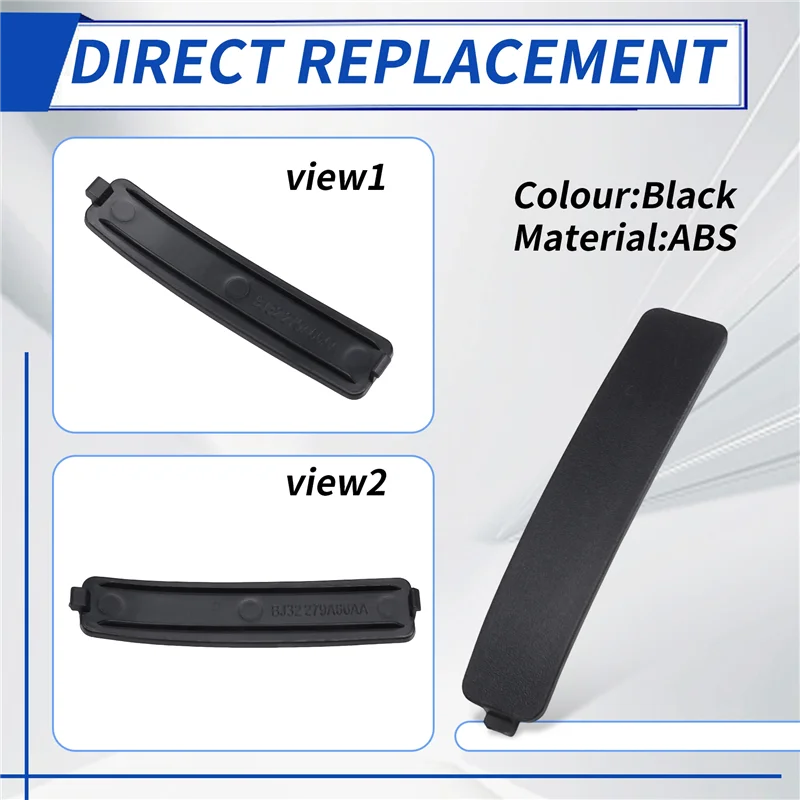 

ABTC-1Pcs Black Car Rear Right Taillight End Cover For Land Rover Range Rover Evoque 2012-2018 LR038065