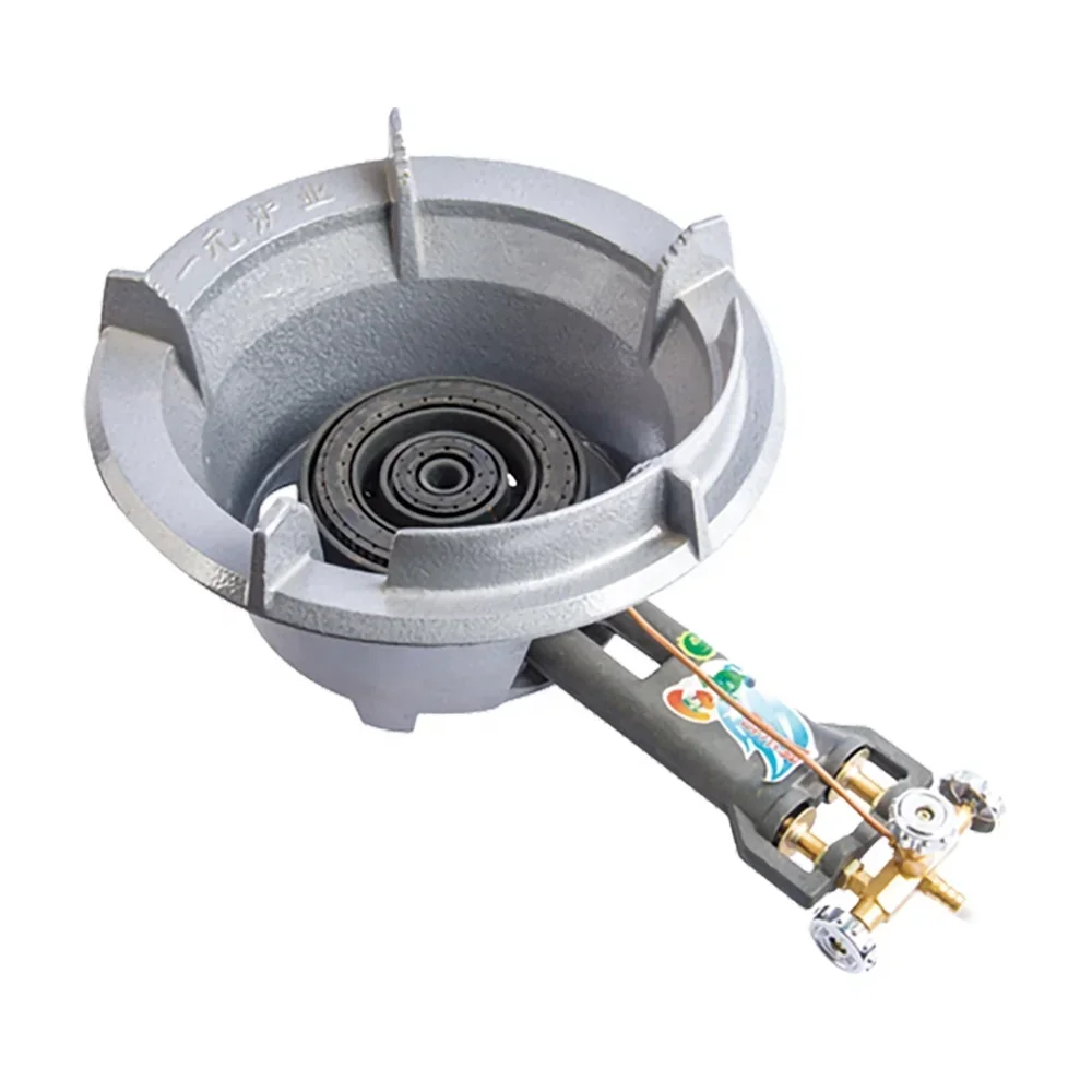 

wok burner commercial two ring high pressure cast iron gas stove