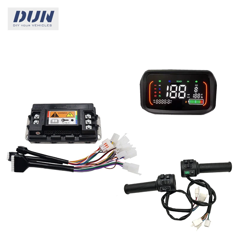 VOTOL EM50-4 50A 1KW-1.5KW Hub Mid-Drive Controller con display N7 e acceleratore per motore Hub Mid-drive