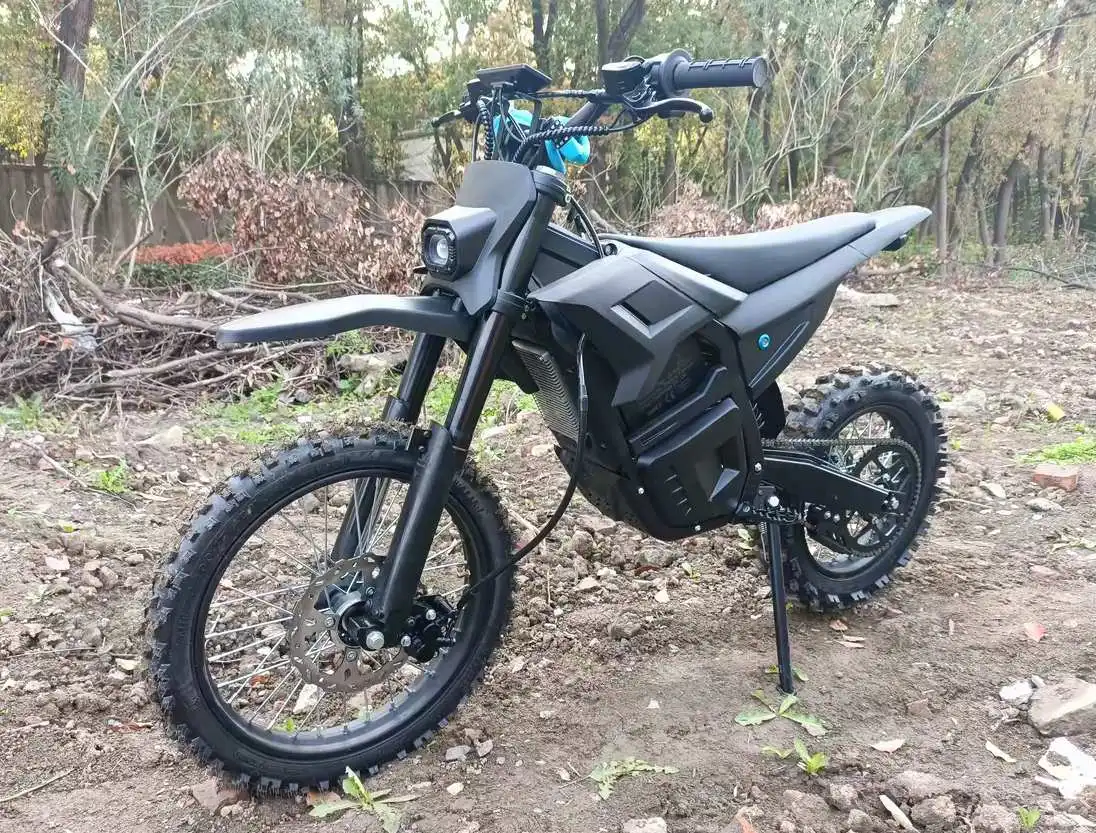 EER 72V 25Ah 6000W Electric Motorcycle Off-Road Adult Electric Bike Electric Bike M7 Ultra 80Kmh Electric Off-Road Bike