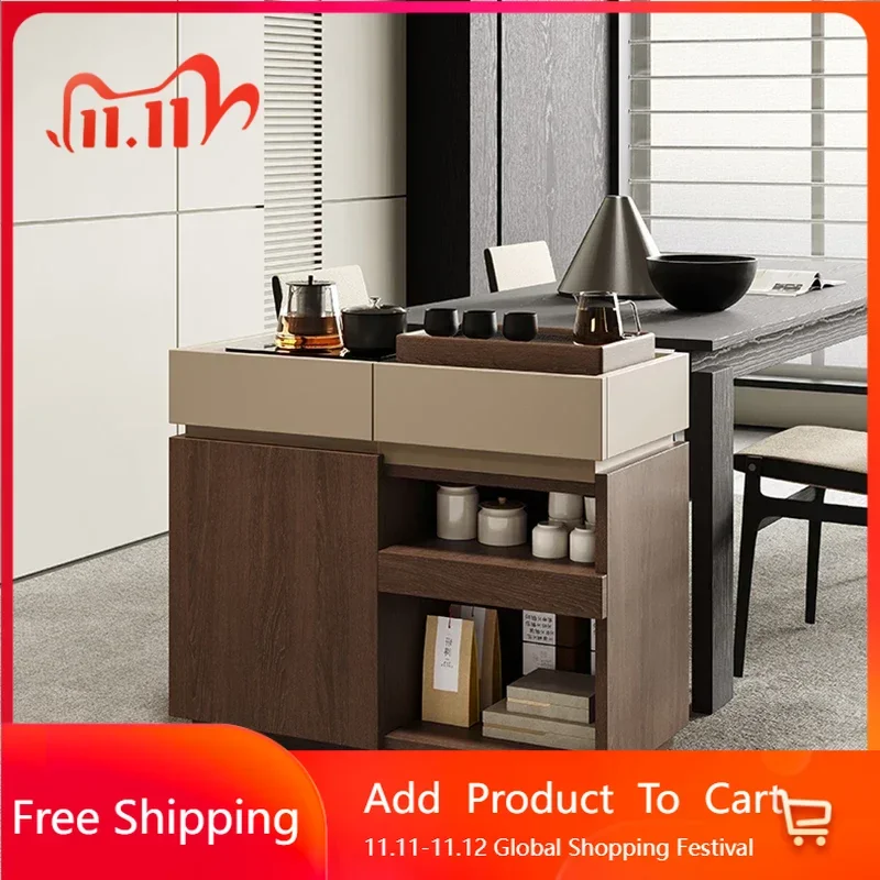 

China Storage Coffee Table Beauty Trendy Exquisite Glamour Side Table Space Saving Organizer Mesa Auxiliar Unique Furniture