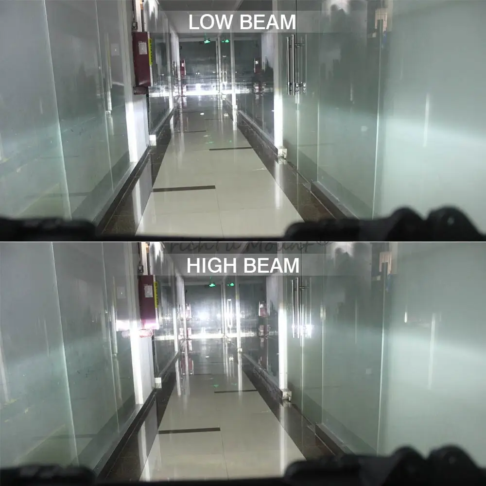 Motorcycle Custom Headlight Assembly Projector LED Lights High/Low Beam Blue Angel Eyes Headlamp For Yamaha YZF-R6 R6 2008-2016