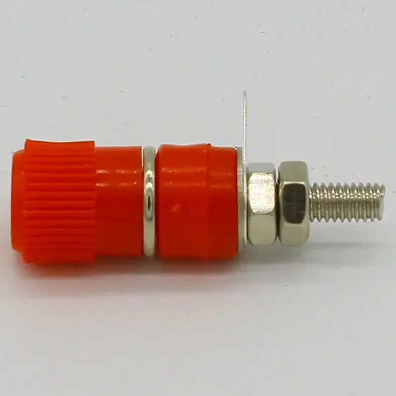 4pcs Terminal fastener 4MM binding post banana jack terminal with metal insert nuts For Cable Terminals