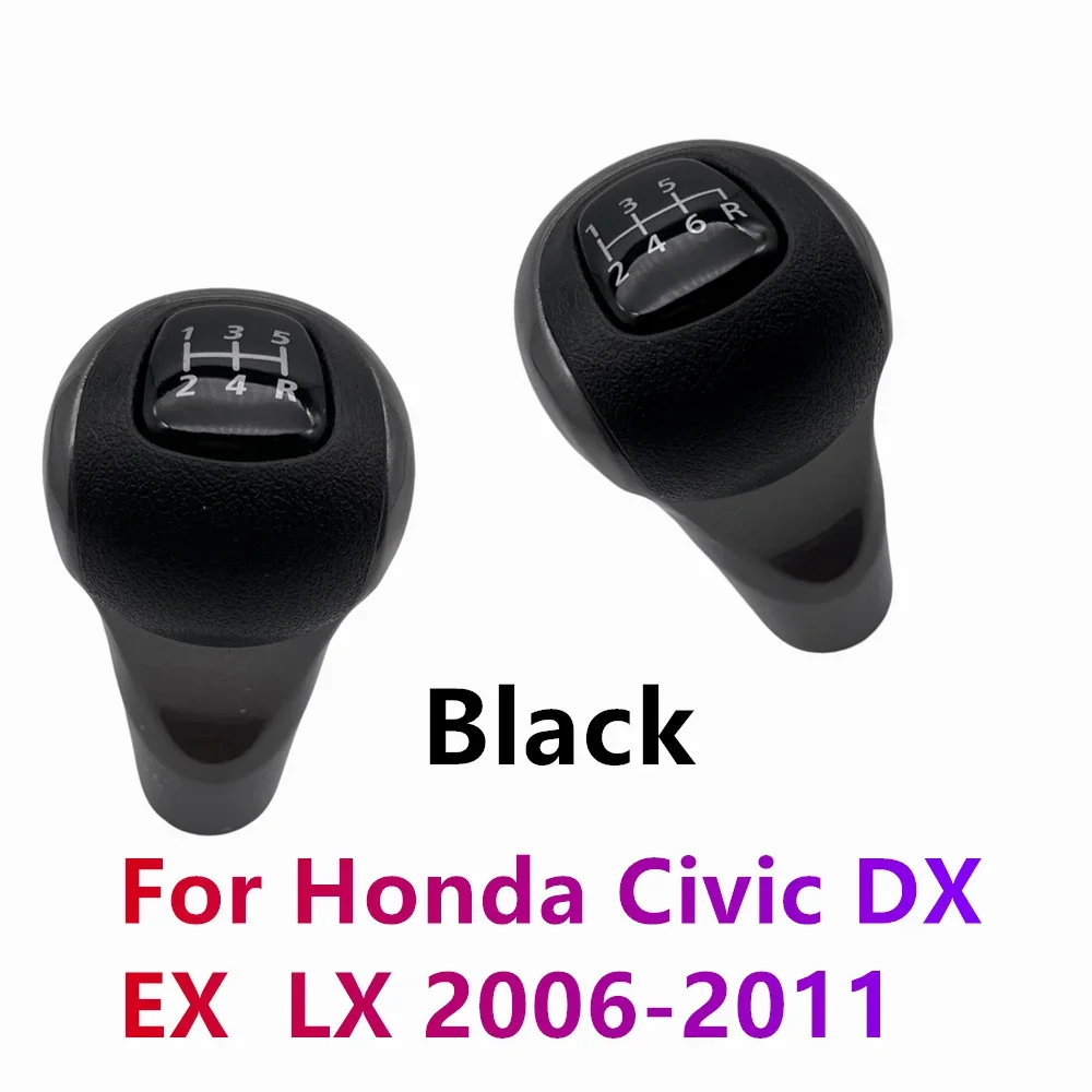 عالية الجودة سيارة NEWGear التحول المقبض 5 6 سرعة شيفتر رافعة عصا لهوندا سيفيك DX EX LX 4D 2006-2012 اكسسوارات السيارات
