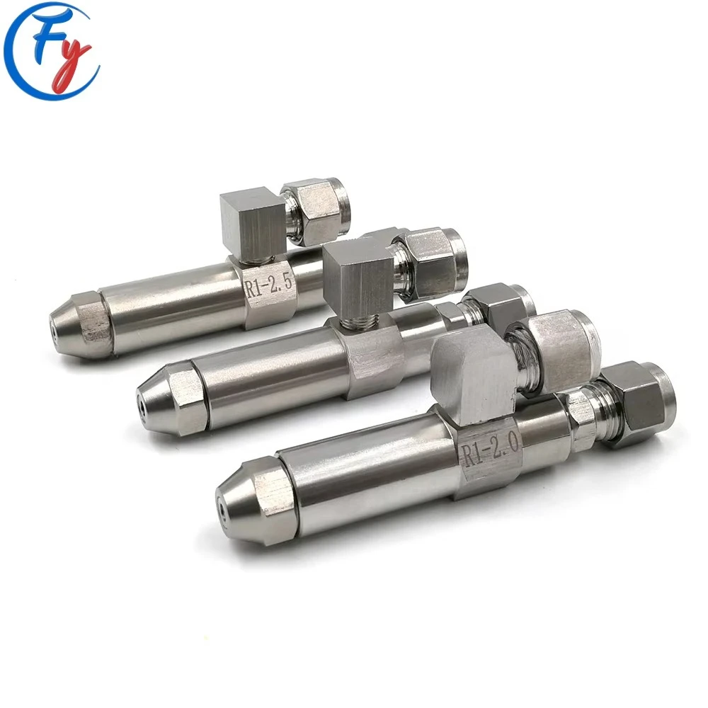 Waste Oil Burner Nozzle Air Atomizing Nozzle Heavy Oil Fuel Oil Misting Spray Combustion Nozzle