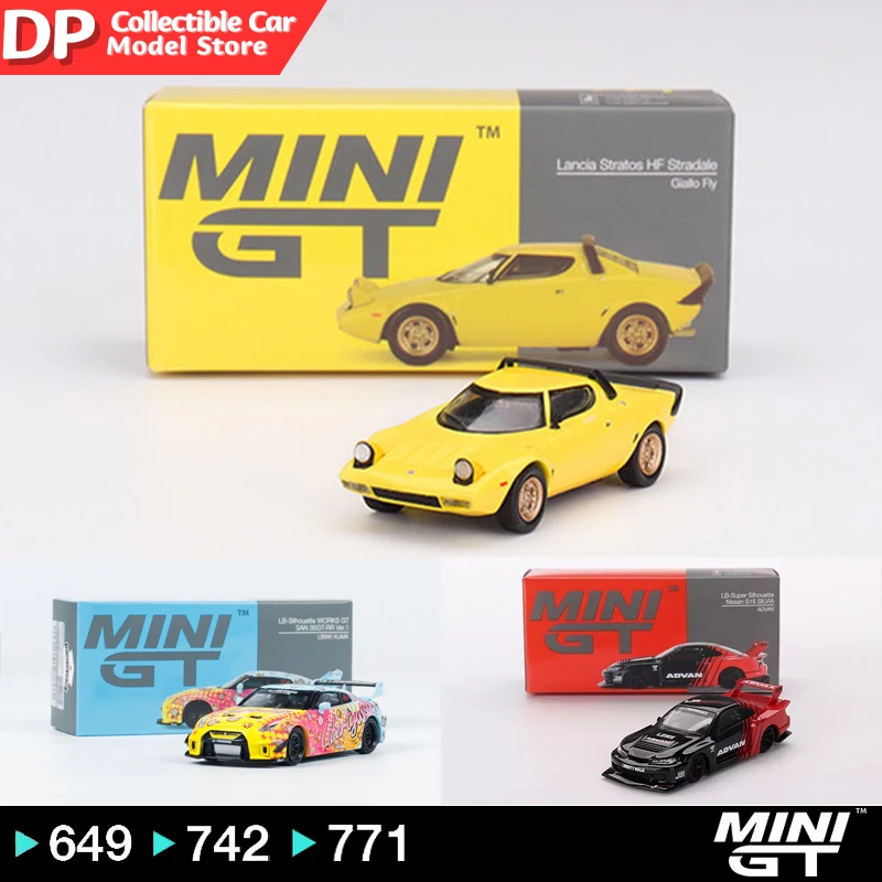 

New Mini GT 1:64 No.649 742 771 Collectible Diecast Model Car Toys, Unopened Ship Now