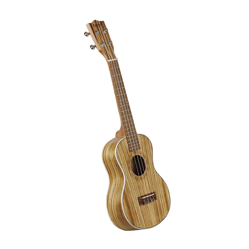 IRIN 21 Inch Zebra Wood Ukulele 4 Strings Hawaiian Guitar Soprano Ukulele With Bag Tuner Strings Capo Guitar Parts & Accessories