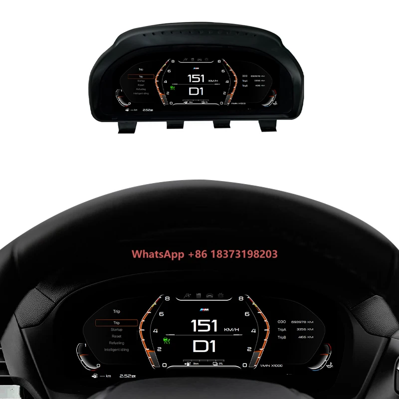 

Smart Car Digital Instrument LCD Dashboard Speedometer for BMW X3 X4 F25 F26 2011-2017 LINUX System Digital Cluster