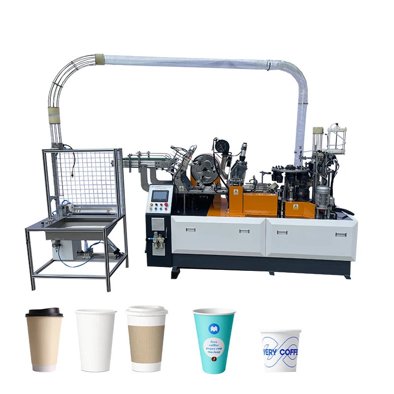 Paper Cup Bowl Making Forming Manufacturing Machines High Speed Simple Model Paper Cup Machine