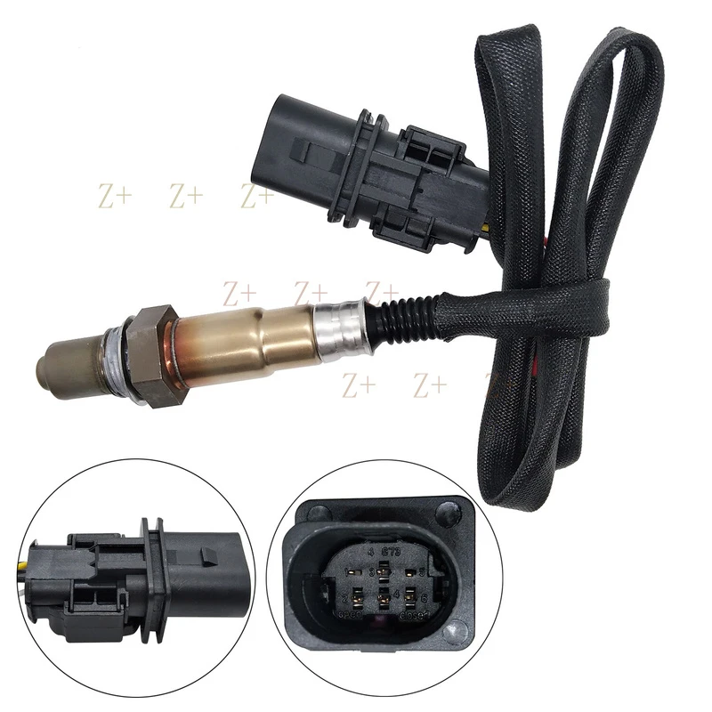Z+  4PCS Oxygen Sensor Upstream+Downstream For BMW 750i 750li 4.8L V8 2006 2007 2008