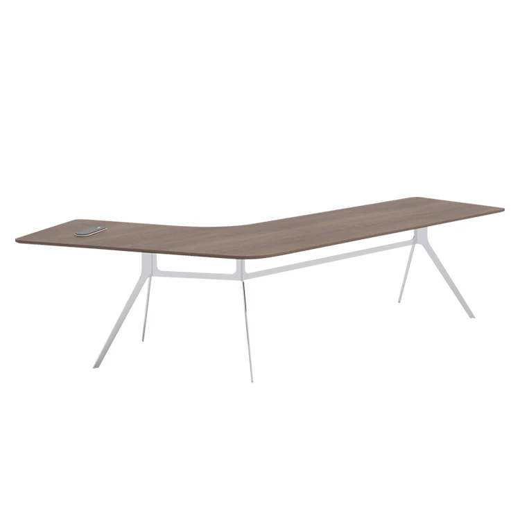 Modern Office Furniture Modular Desk Steel Frame MDF High Quality Elegant Desk