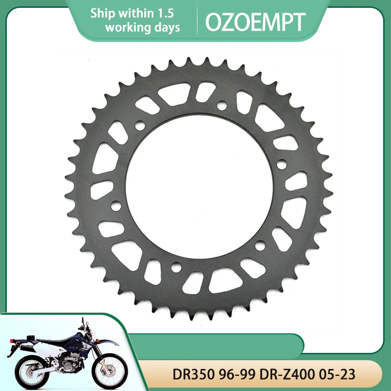 

OZOEMPT 520-41T Motorcycle Rear Sprocket Apply to DR350 96-99 DR-Z400 05-23