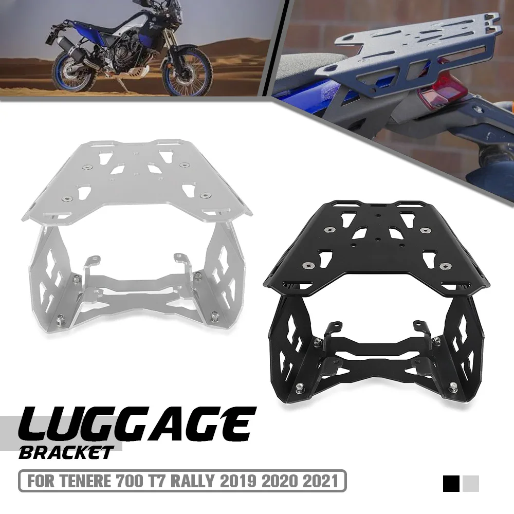 

Для Yamaha Tenere 700 T7 Rally 2019 2020 2021, задняя багажник, верхний держатель для багажа, кронштейн, аксессуары для мотоциклов T7Rally