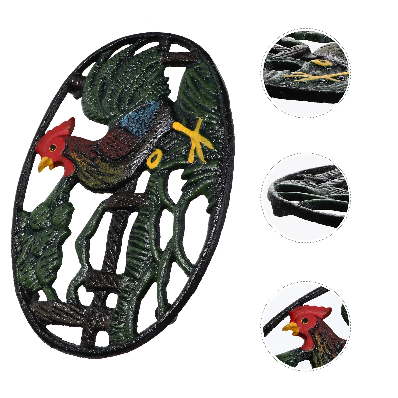 

Heat Insulation Pad Thickened Pot Holder For Home Kitchen Dining Tableware Mat Iron Placemat Protective Coaster Creative Design