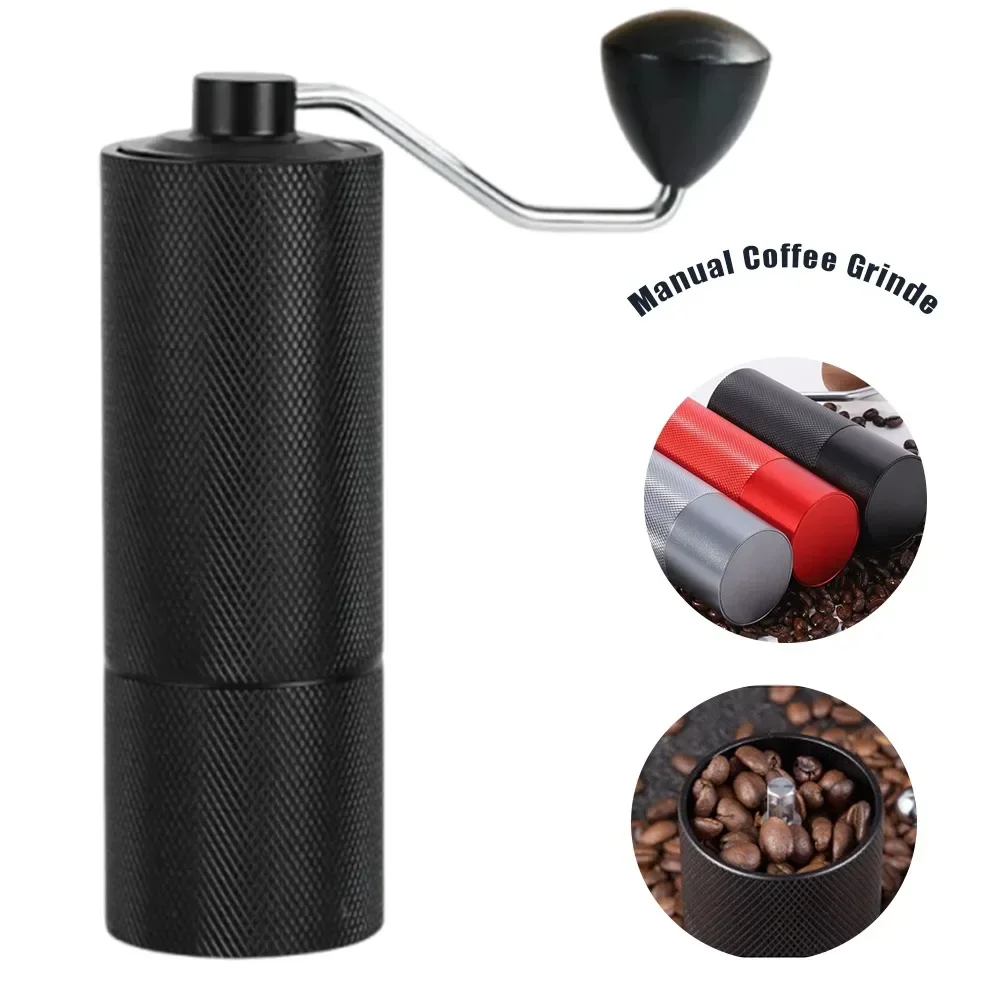 

New Manual Coffee Bean Grinder Espresso Best Stainless Steel Portable Grinder Seven Star Removable Bean Press Hand Pot Espresso