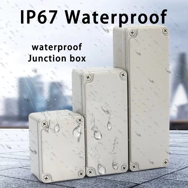 AG Series Outdoor Electrical Junction Box ABS Cable Custom Waterproof Electronic Case IP67 Waterproof Project Custom Enclosure