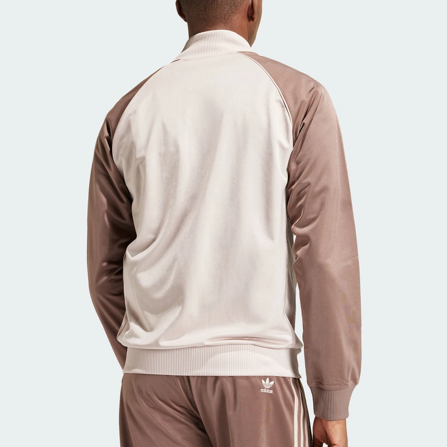 Giacca da uomo con colletto alla coreana Adidas Originals IS3322
