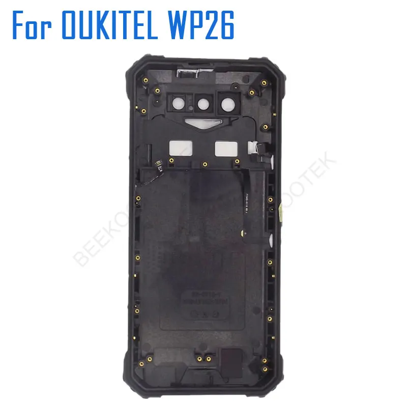 New Original OUKITEL WP26 Battery Cover Back Cover With Receiver Fingerprint Side Volume SOS Cable  For OUKITLE WP26 Smart Phone