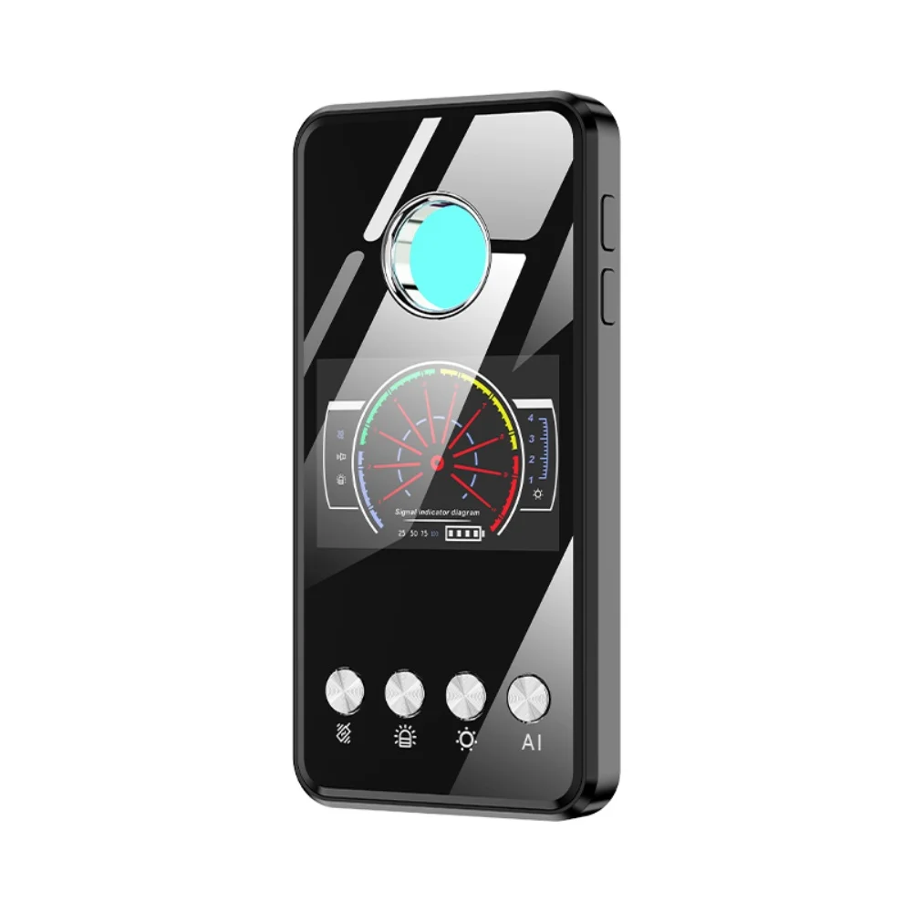 Wireless Body-Camera Detector 48-Hour Battery 10m Range Anti-Spy Camera Detector For Hotel & Travel Signal Scanner Camera Finder