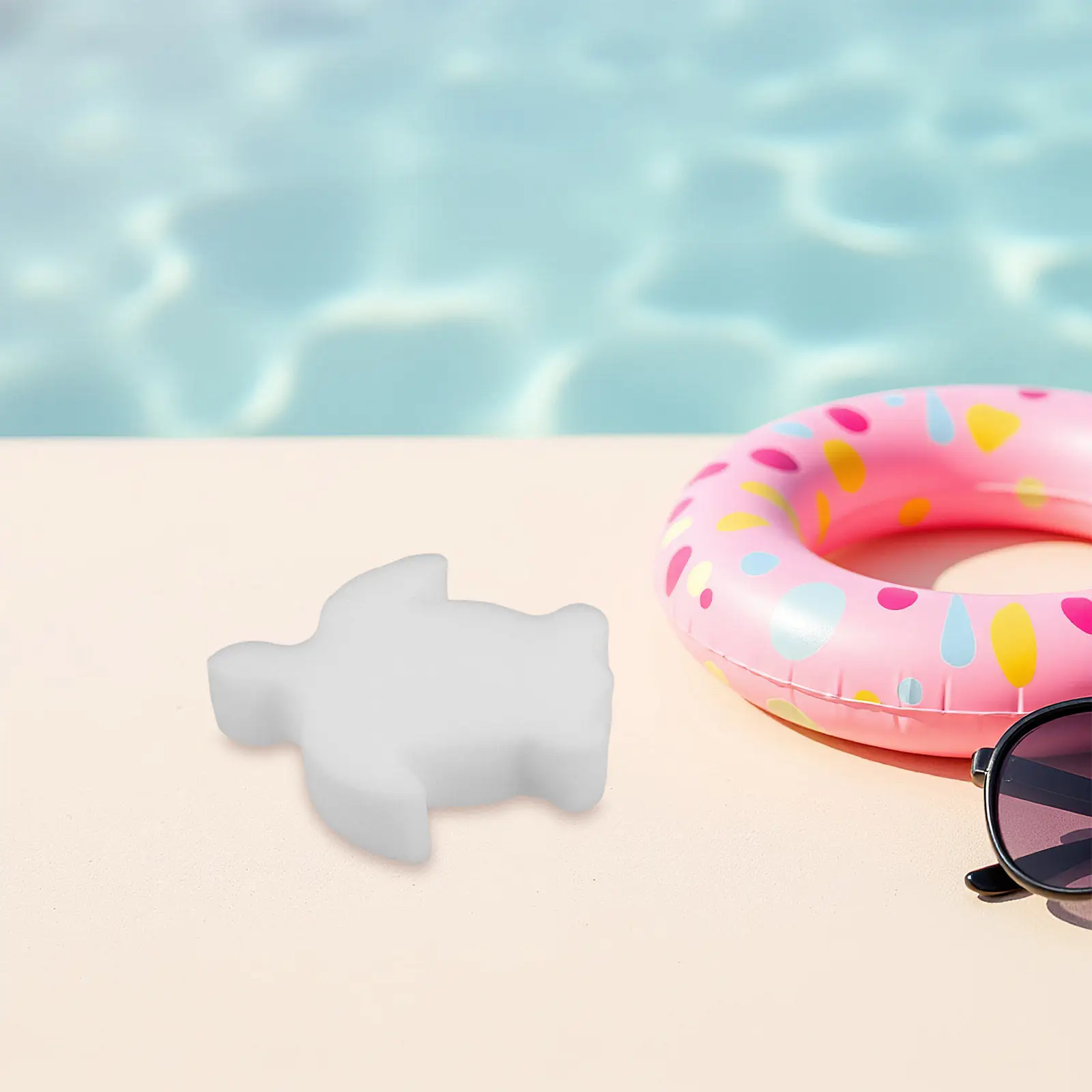 

20 шт. губок для удаления масла в форме черепахи, мягкие фильтрующие губки для обслуживания бассейнов, спа и гидромассажных ванн, очиститель для бассейнов