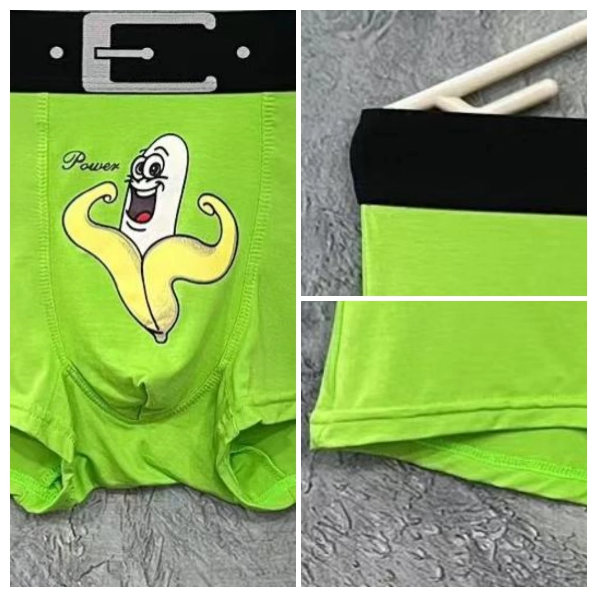 Mens Underwear Novelty Cartoon Boxershorts Men Sexy Panties Funny Banana Men\'s Boxer Underwear Breathable Underpants Boxers Man