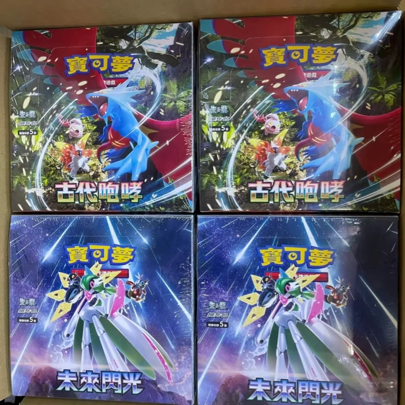 

Authentic Ptcg Pok é Mon Traditional Chinese Version Future Flash&Ancient Roar Brand New Unopened Collectible Card