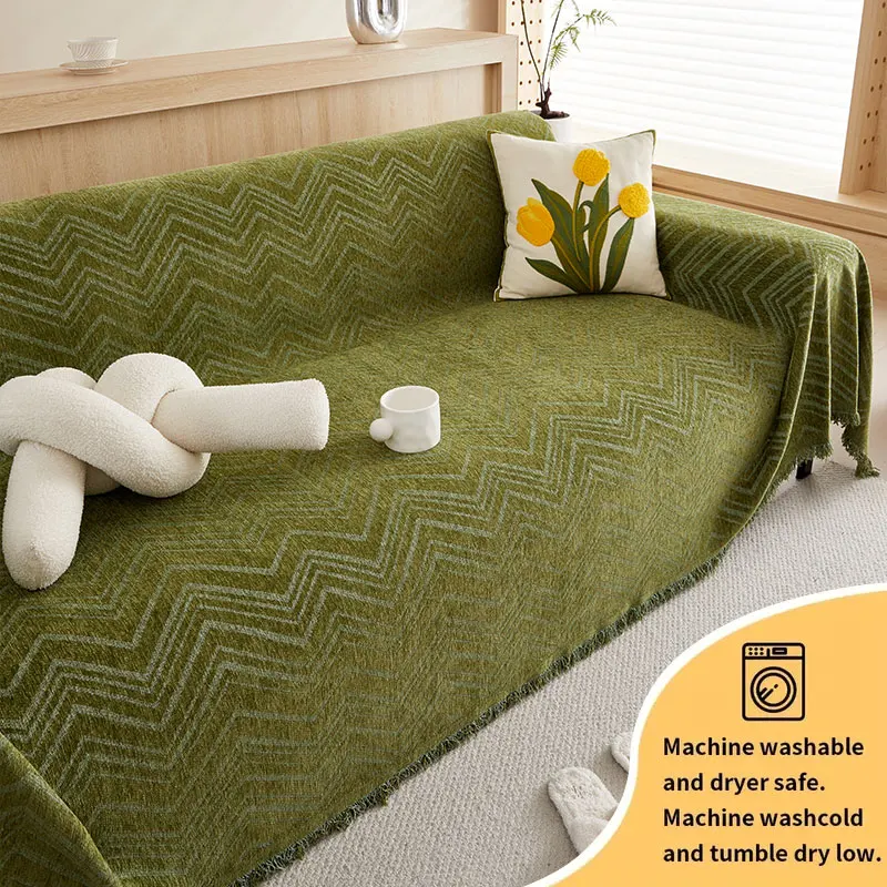 1 Stück – Sofabezug im Bohemian-Stil für das Wohnzimmer, staubdichter Sofabezug für den Innenbereich, ganzjährig nutzbar