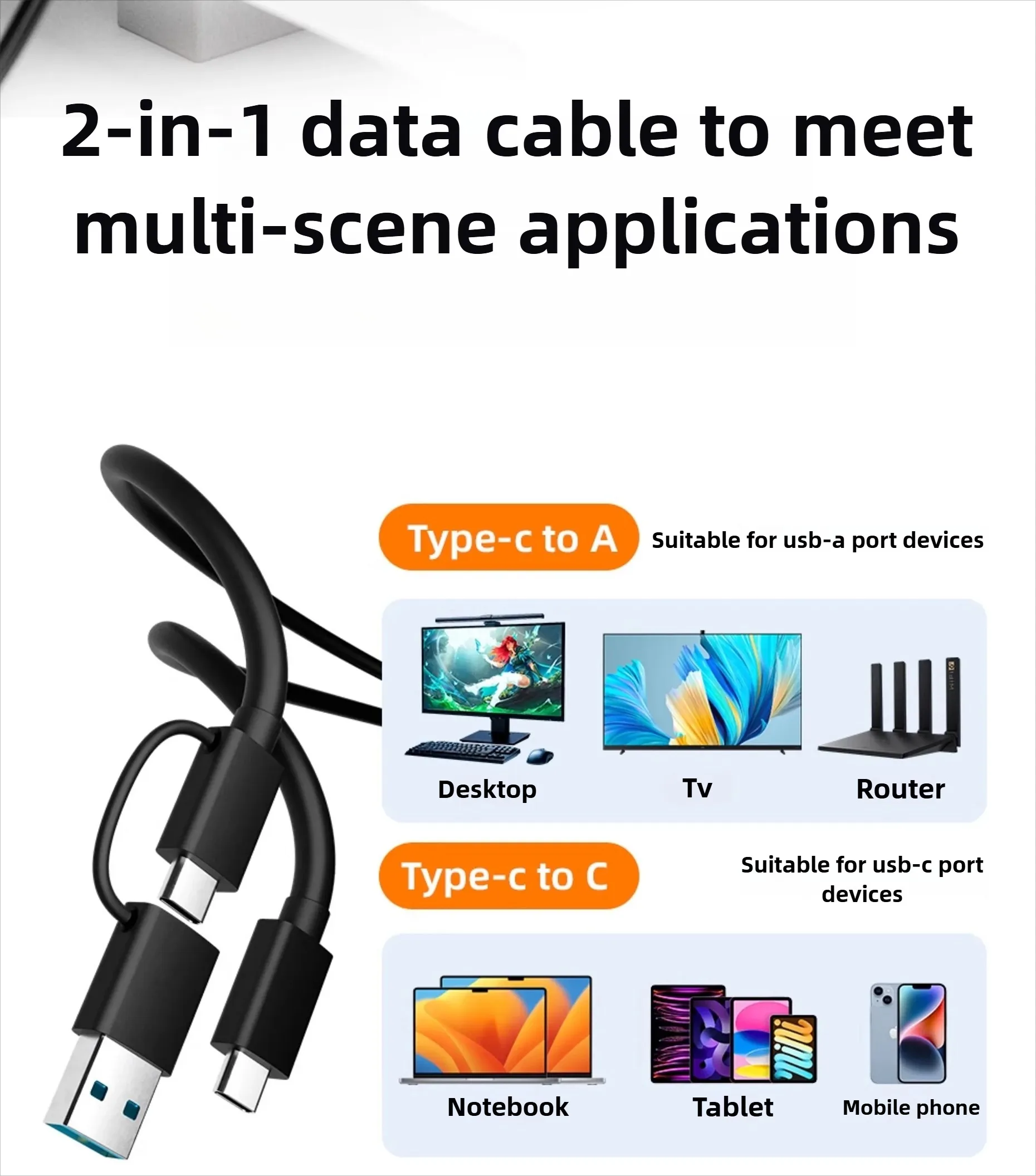 MAIWO HDD Dockingstation 2,5/3,5 Zoll SATA HDD/SSD Gehäusegehäuse für USB 3.0 Typ-C Gen2 Festplattenadapter Erweiterungsschrank – Detail 9