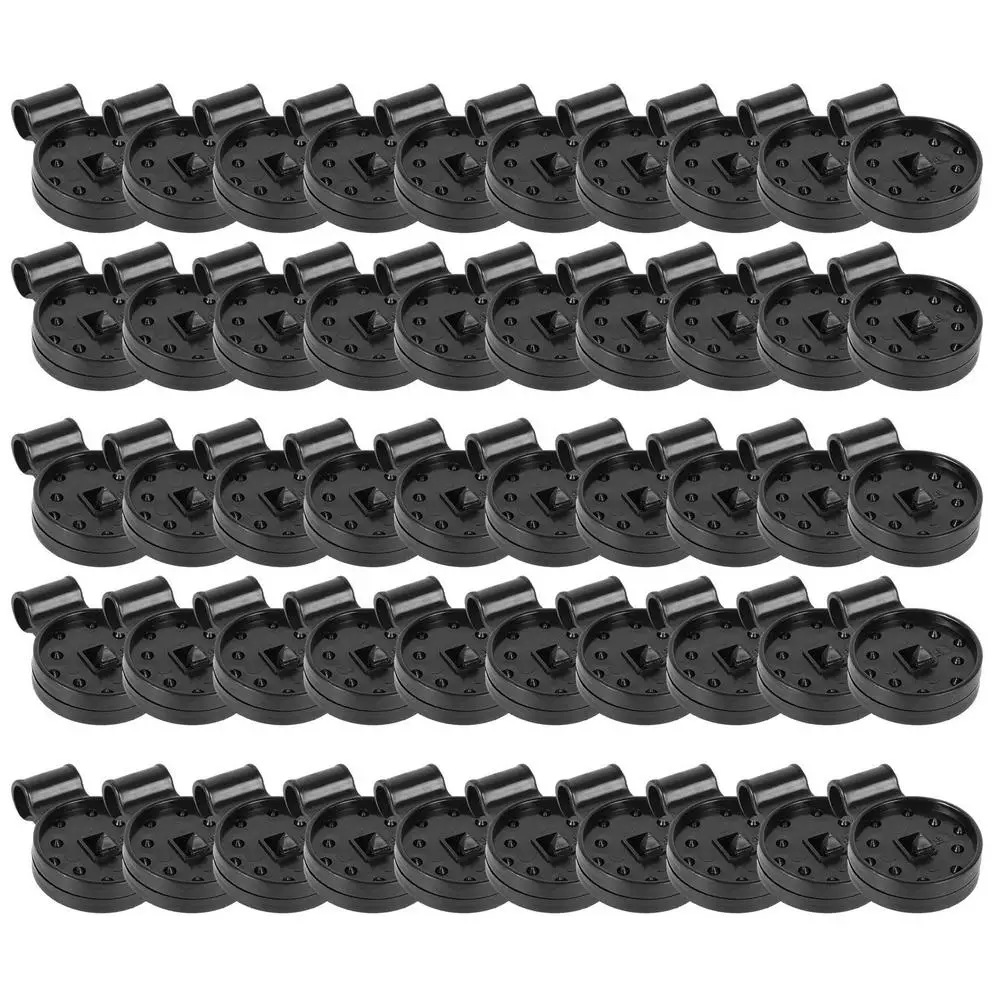 

50pcs/100pcs Shade Net Clips Shade Cloth Clamp Anti-bird Fence Mesh Netting Hook Plastic Grommet Greenhouse Tent Garden Tools