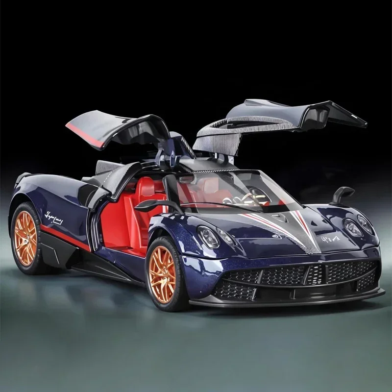 

1:32 Huayra BC Super Sports Car Alloy Metal Diecast Model Car Cafe Bookcase Decoration Display Ornaments Box Gift Friend