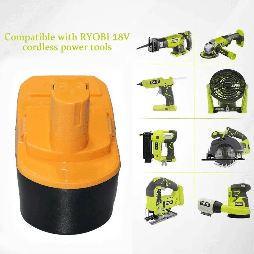 

12V/14.4V/18V 4.8/6.8/9.8/12.8Ah NI-MH Batterie For Ryobi Replacement battery for Cordless Drill R10521 RY6201 RY6202 130224010