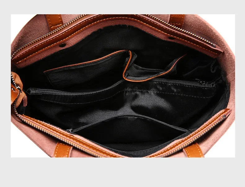 2024 büro Hand Schulter Taschen Für Frauen Tote Kuh Leder Tasche Damen Echtes Leder Handtaschen Große Frauen Tasche Große Vintage Weibliche – Detail 23