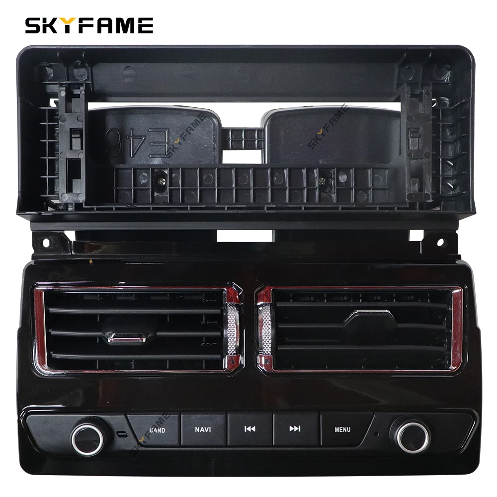 SKYFAME Auto Rahmen Fascia Adapter Canbus Box Decoder Android Radio Dash Fitting Panel Kit Für BMW 3er E46 M3
