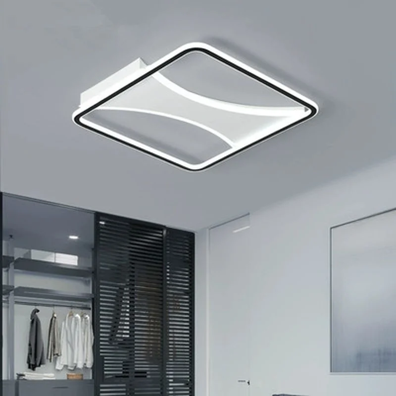 Plafonnier Led au design moderne rétro, luminaire de plafond, idéal pour un salon, une salle de bain, une chambre à coucher ou une cuisine