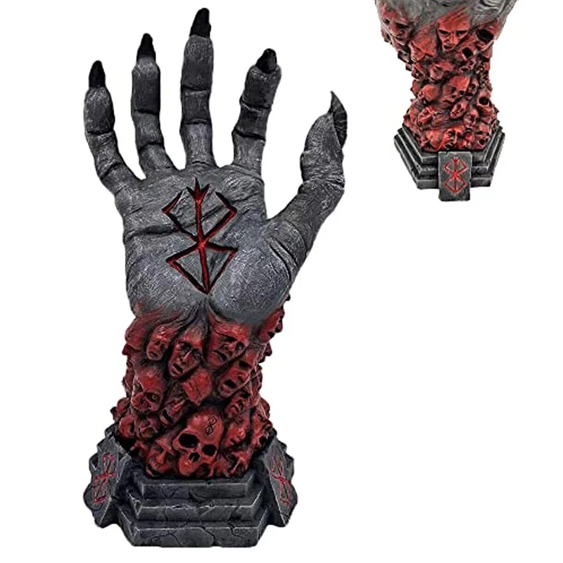 Berserk Hand Of God Resin Anime Figure Berserk Guts L Action Figure Black Figure Easter Resin Handicraft Decor Desktop Decor