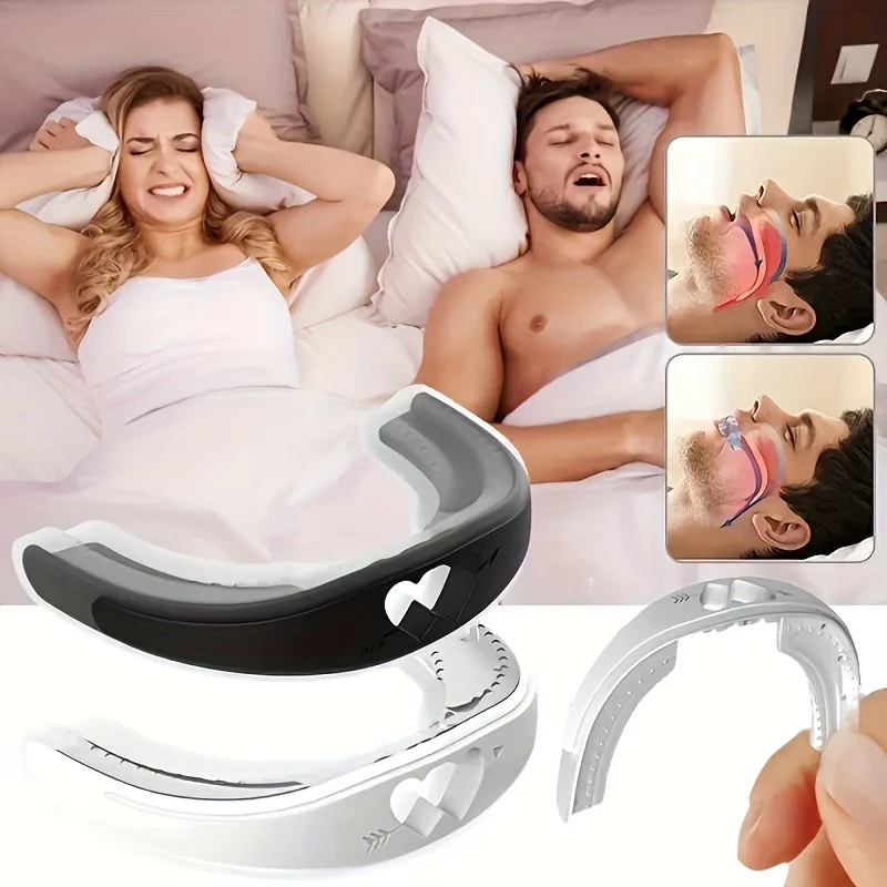 Advanced EVA sports tooth guard - suitable for nighttime snoring, grinding teeth, and sports safety - easy to wear   H2636-16