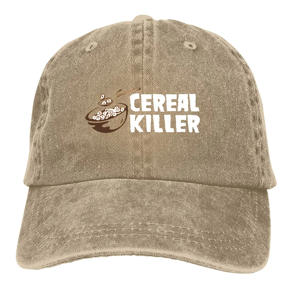 

Cereal Lover Baseball Cap Men Hats Women Visor Protection Snapback Cereal Killer Caps