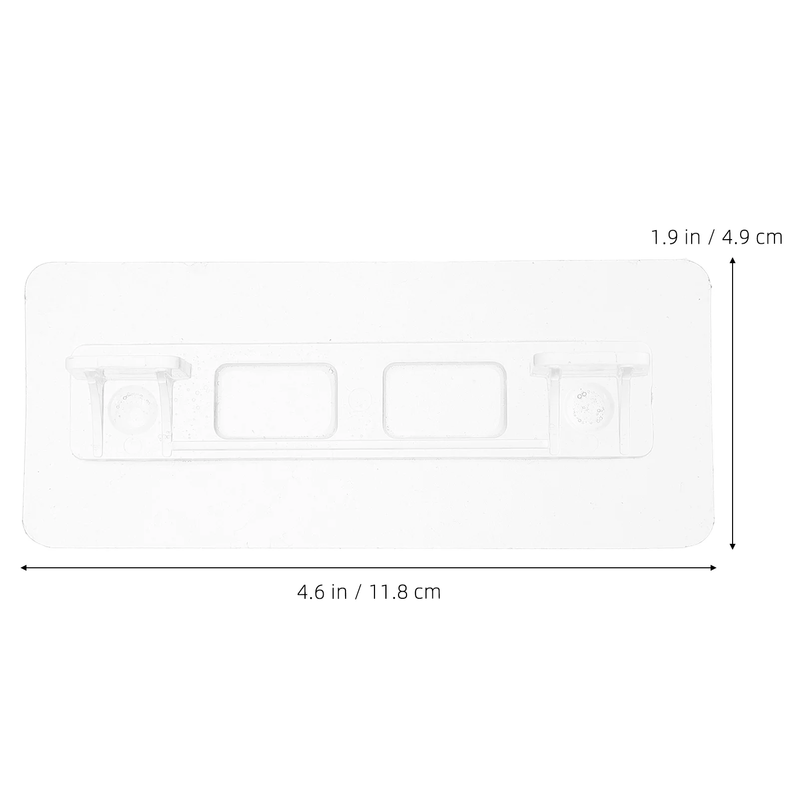 Cuscinetti adesivi antiscivolo per stabilizzatore per box da 8 pezzi per supporto base per box per bambini Fissatore stabilizzatore in plastica per uso domestico