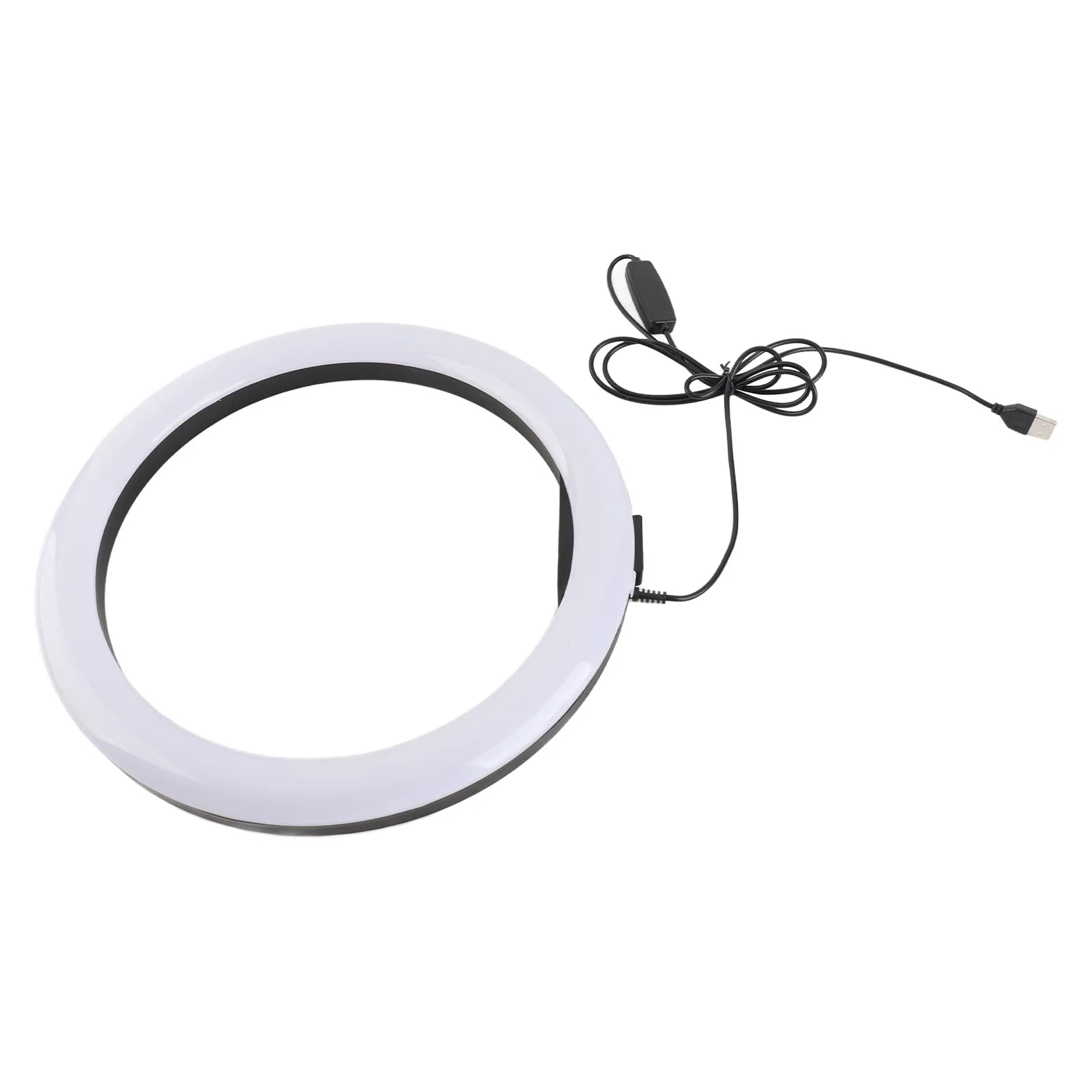 ضوء عكس الضوء LJJ 30 12 واط 12 بوصة 160LED ضوء عكس الضوء 3200 كيلو-5600 كيلو للمكياج مع مشبك هاتف الرأس