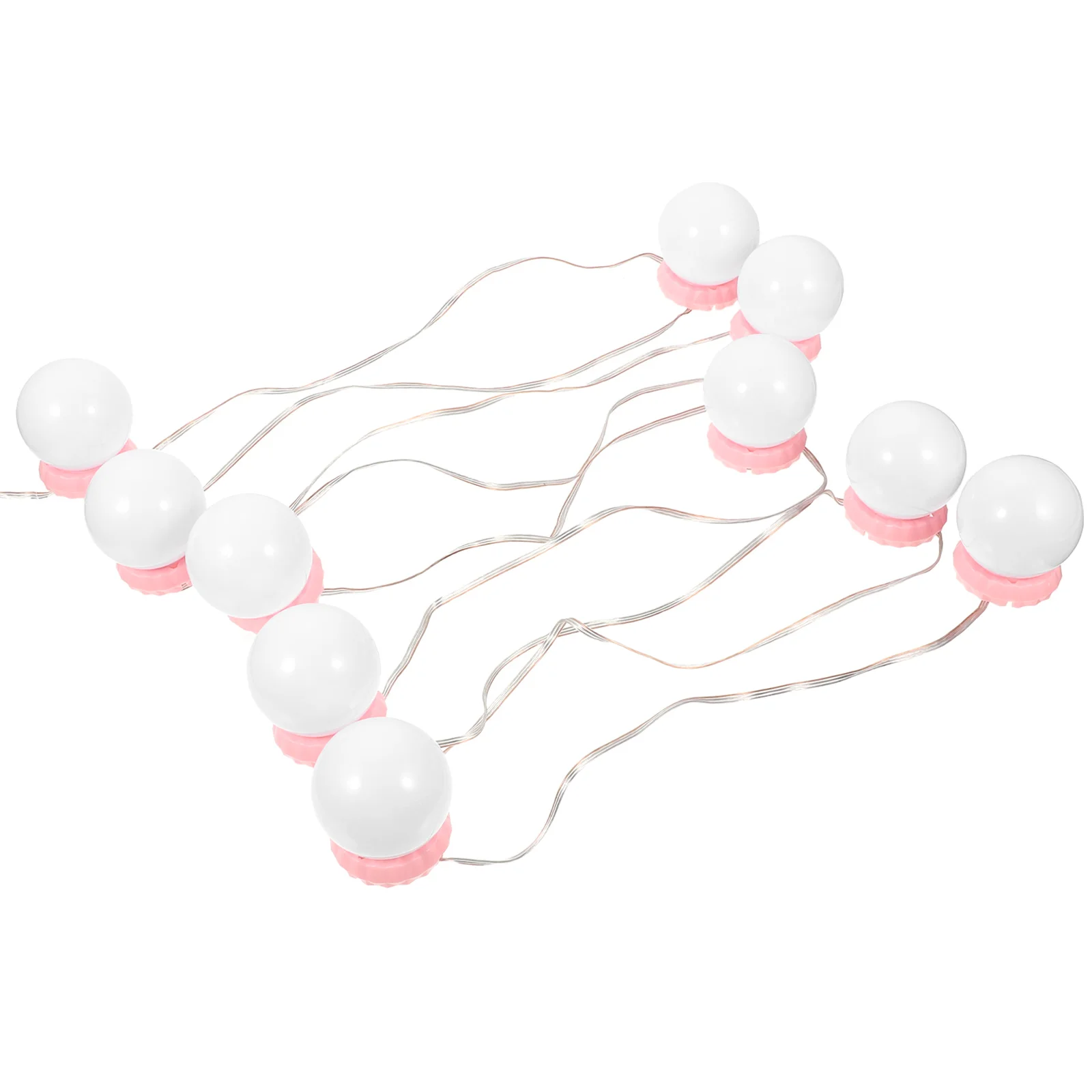 Set di Luci LED per Specchio da Trucco con Ricarica USB, 3 Temperature di Colore, Lampadine per Specchio da Bagno e Camera da Letto