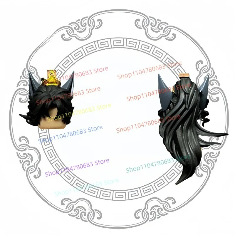 Klocki konstrukcyjne MOC Wojownik Yazi Mini Figurka Akcji Model do Składania Figurka Dekoracyjna Akcesoria z Kreskówek Anime Prezent dla Chłopców