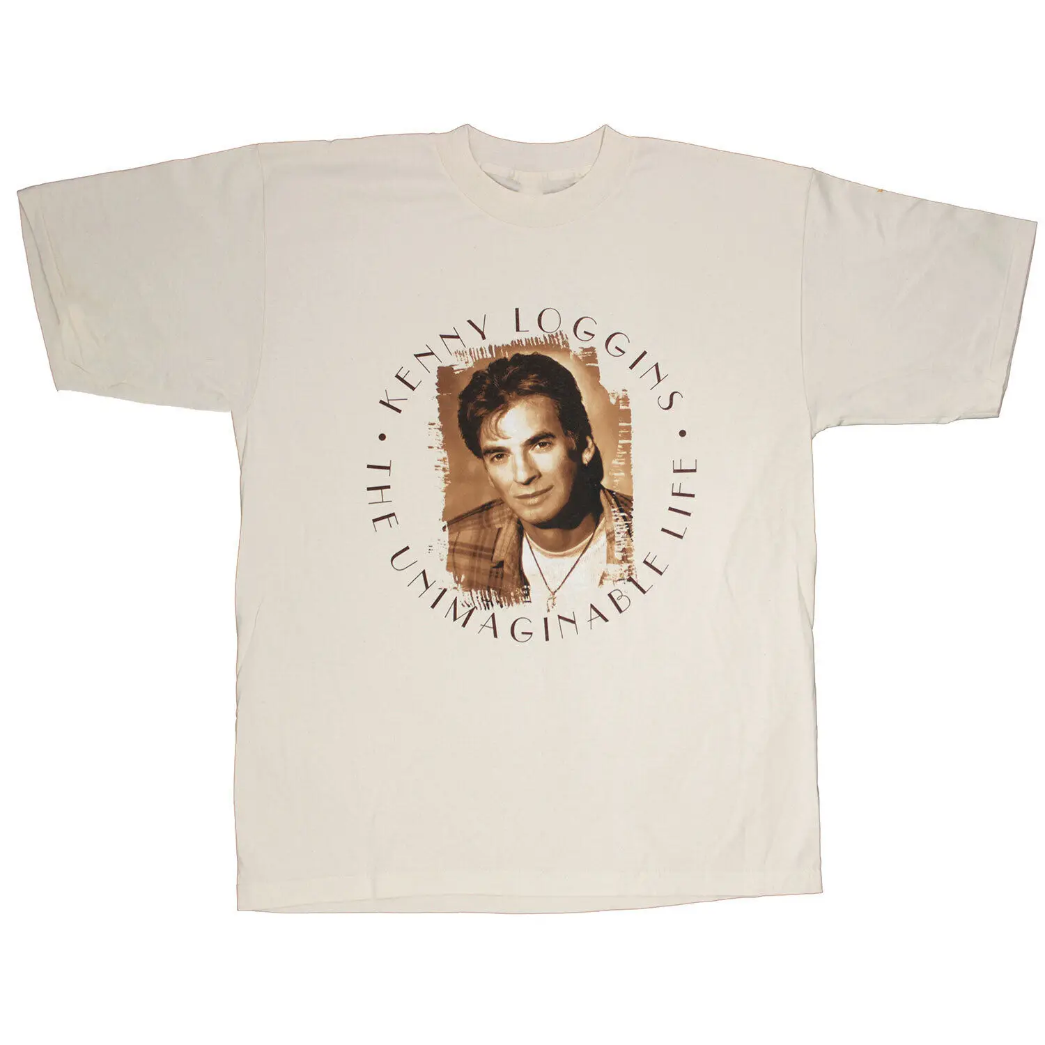 Men's Kenny Loggins If You Want It Tee T-shirt X-Large Natural