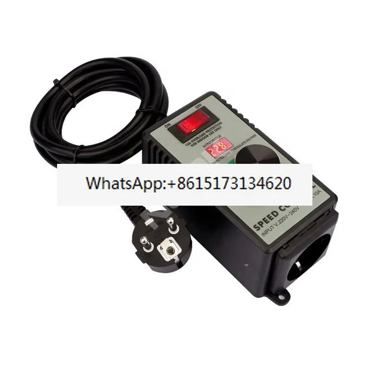 

4000W 220VAC Socket Thyristor Electronic Voltage Regulator Governor High Power Regulator