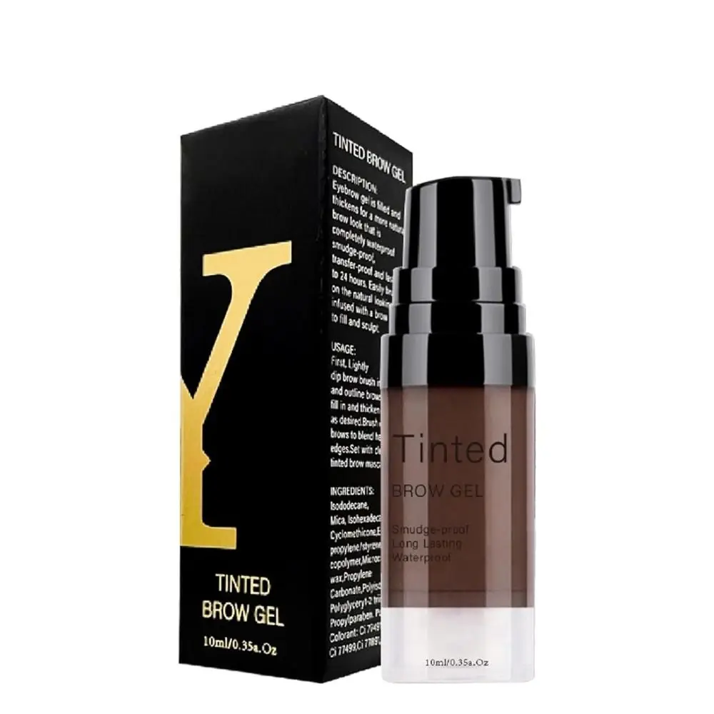 New Longwear Tinted Brow Gel Waterproof SmudgeProof Liquid Eyebrow Makeup Highly Tinted Long Lasting Liquid Eye Brow Eye Makeup