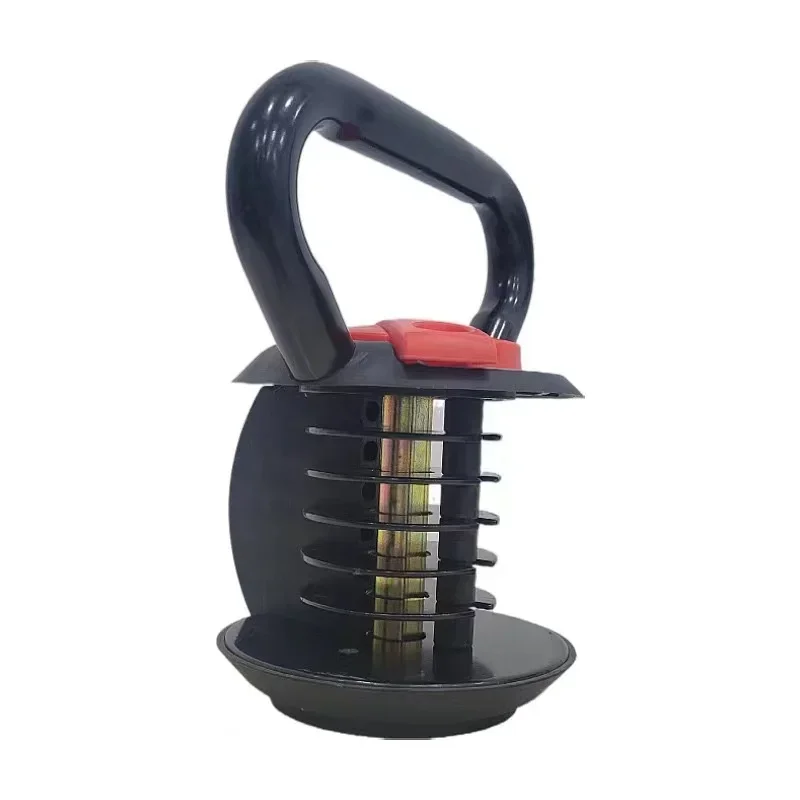 

Home Gym Fitness Customized Logo Cast Iron Adjustable 40lbs Hollow Adjustable Kettlebell With Portable Weight Plates