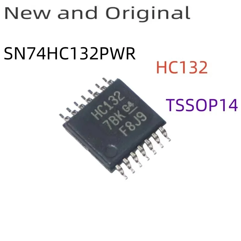 

New and Original SN74HC132PWR HC132 TSSOP14 QUADRUPLE POSITIVE-NAND GATES WITH SCHMITT-TRIGGER INPUTS