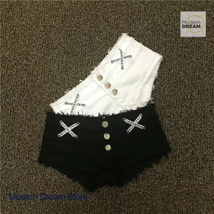 Korean sexy ultra-low waist shorts Joker bottoming ultra-short women's spring and summer new fashion temperament slim ass pants.