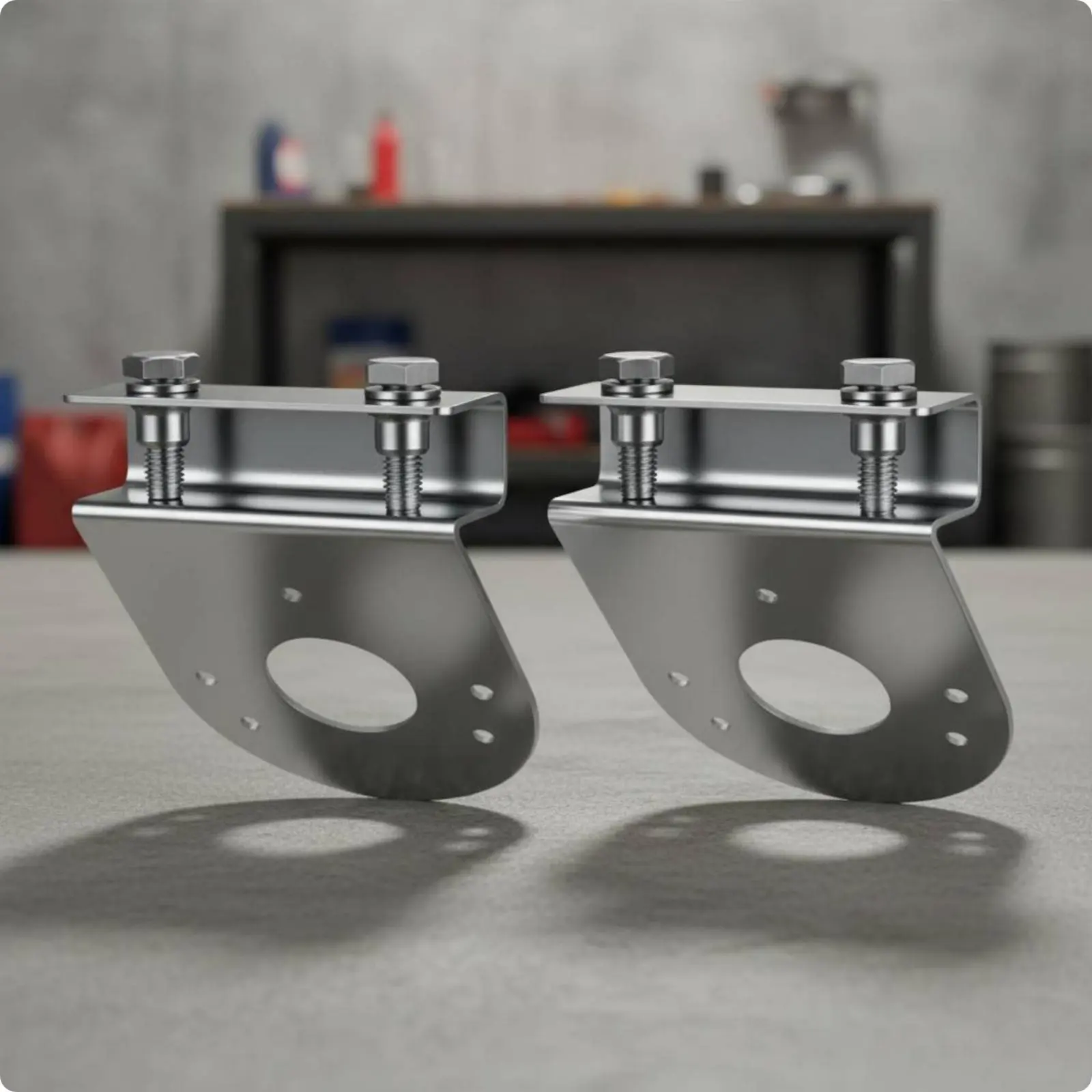 2 Pieces Watermelon Light Bracket No Drilling Required 90 Degree Light Bracket Rust-Resistant Long-Lasting for Vehicle Owners