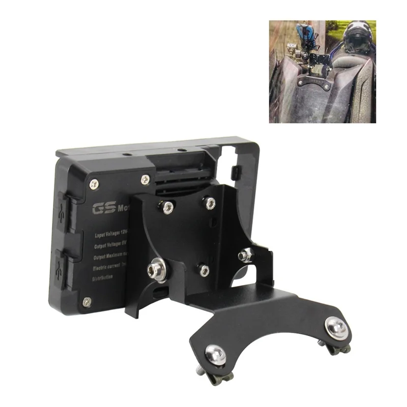 Leading-Edge-Windscreens Bracket Phone Holder For TMAX 530 T-MAX 530 2017-2019 Motorcycle Accessories Navigation Mounting - Image 4